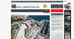 Desktop Screenshot of guiasdearquitectura.com